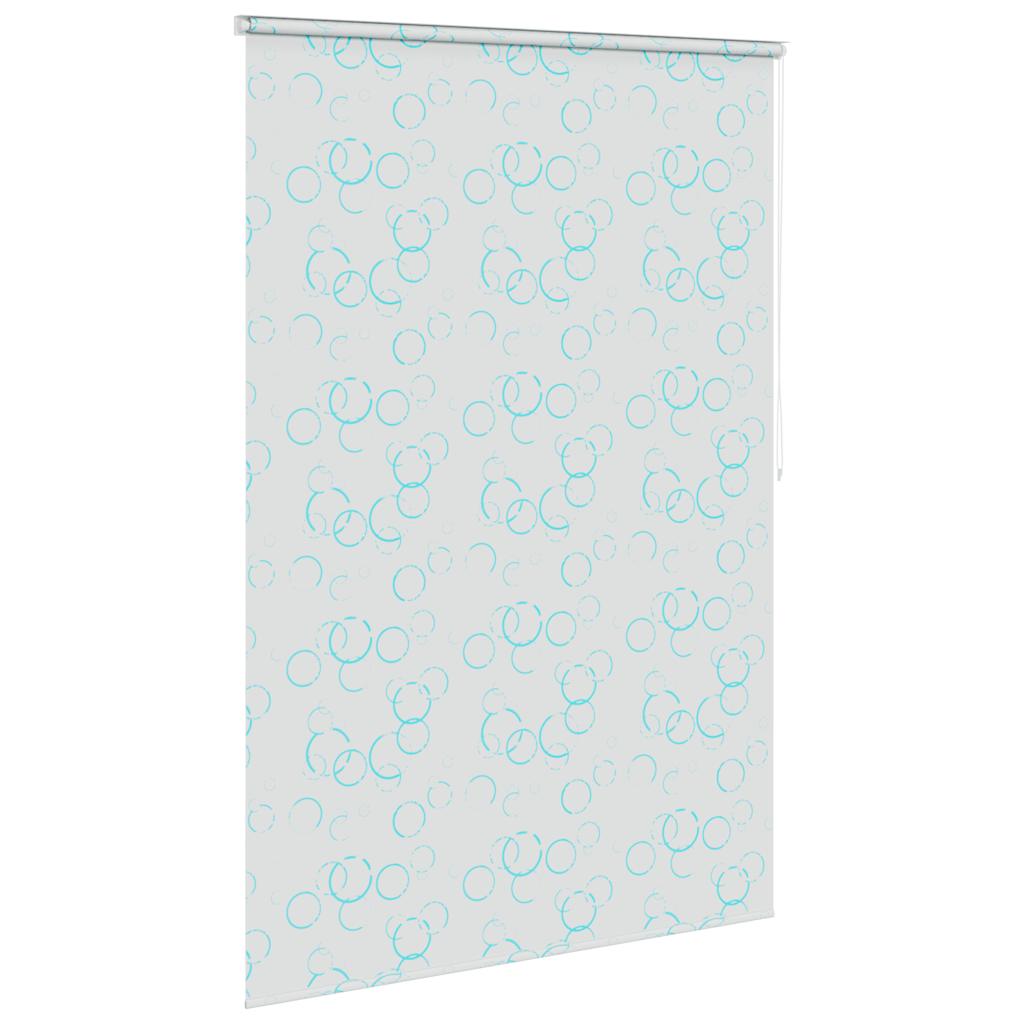 Vidaxl rolgordijn voor douche 140x240 cm bubbel