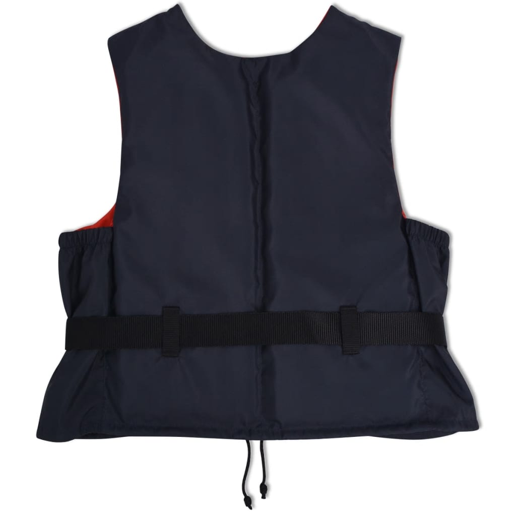 VidaXL Zwemvesten 50 N 50-70 kg marineblauw 4 st