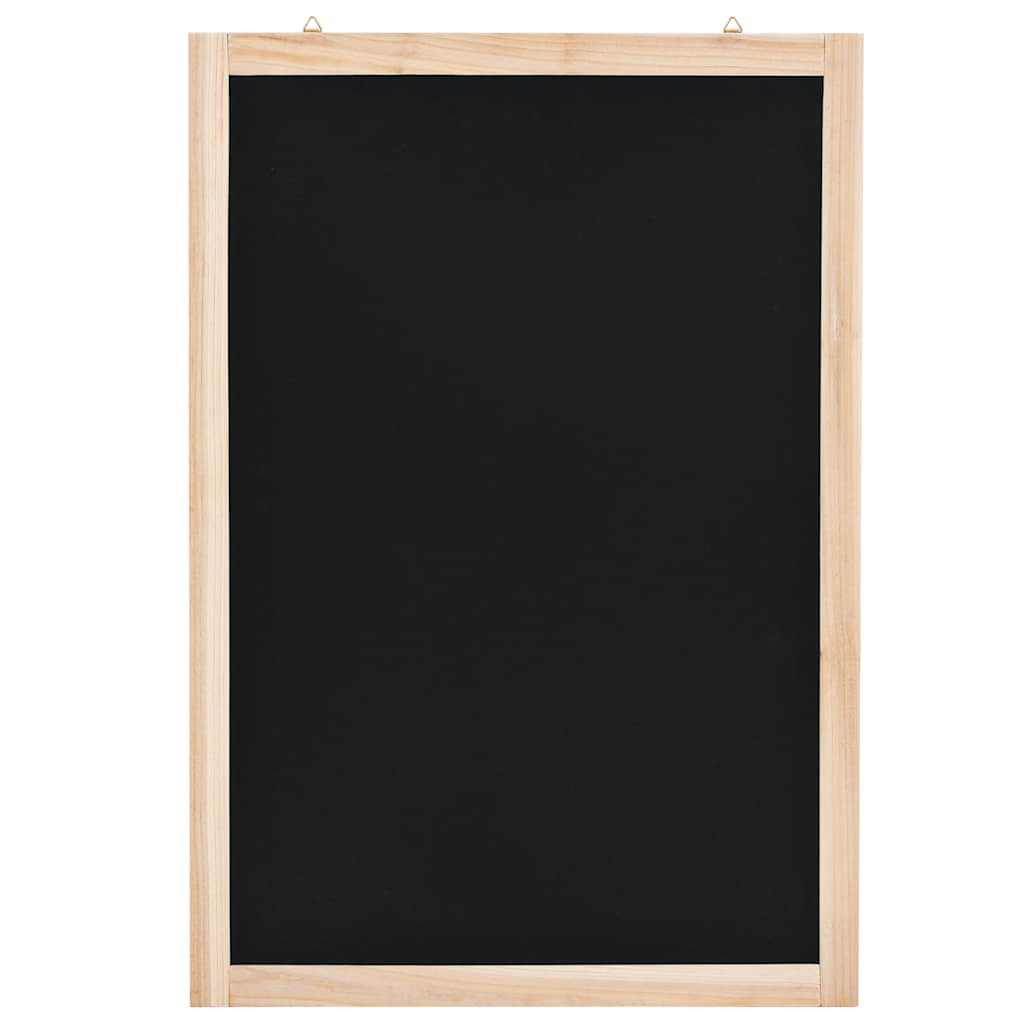 Vidaxl krijtbord voor aan de toverstaf 40x60 cm cederhout