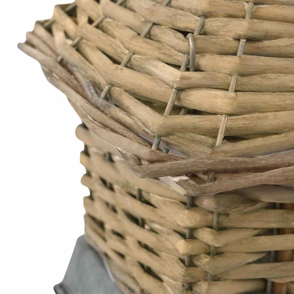 Vidaxl vogelhuizen 3 st rieten