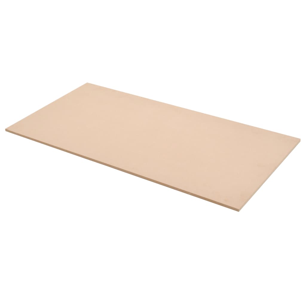 VidaXL MDF plaat rechthoekig 120x60 cm 12 mm 4 st