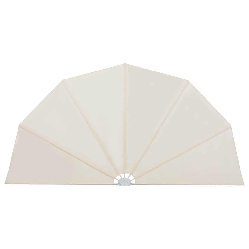 Vidaxl terrasscherm inklapbaar 160 cm crème