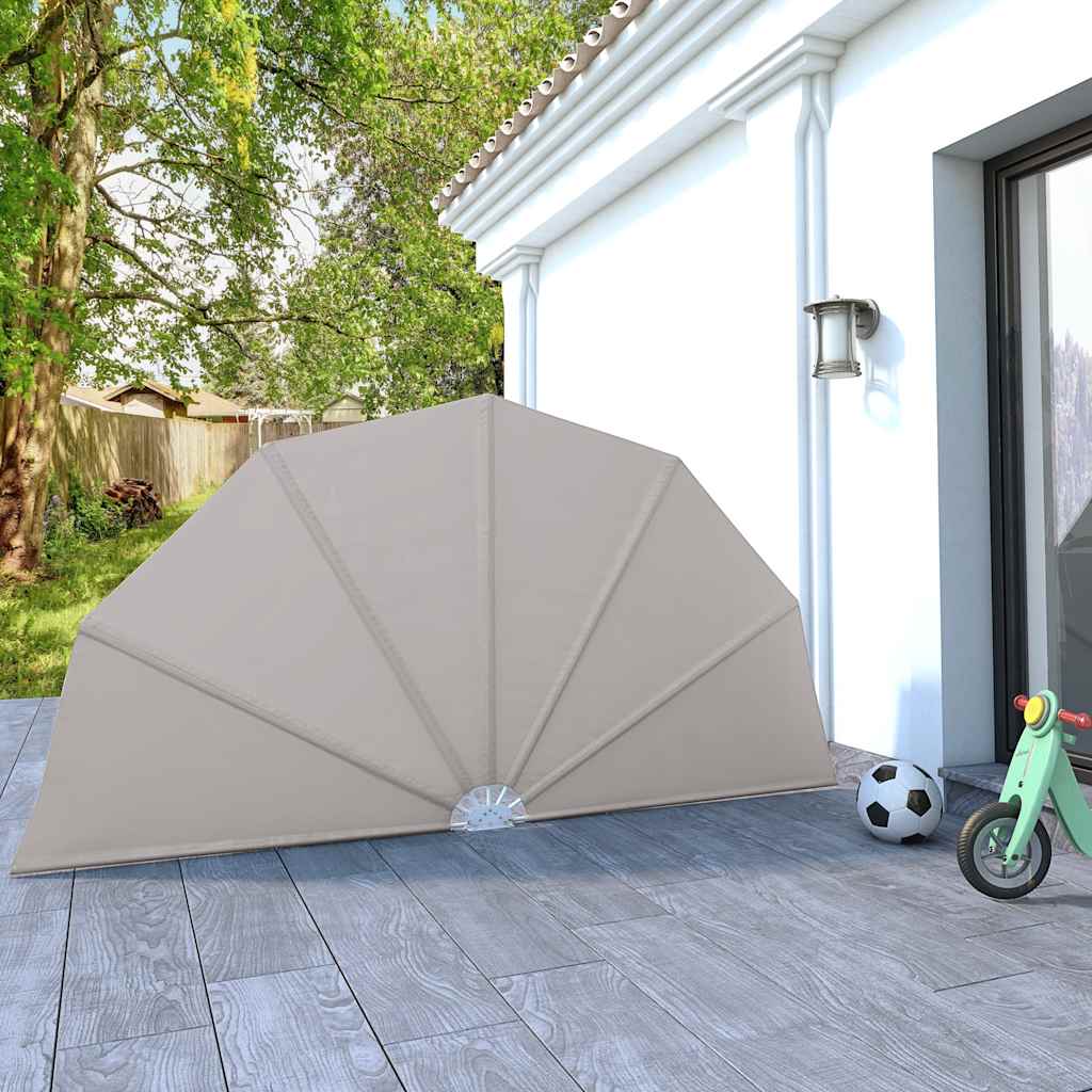 Vidaxl terrasscherm inklapbaar 160 cm crème