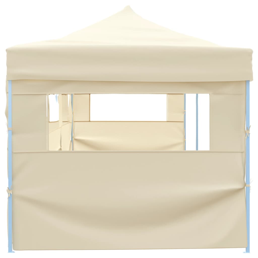 VidaXL Vouwtent pop-up met 5 zijwanden 3x9m crème