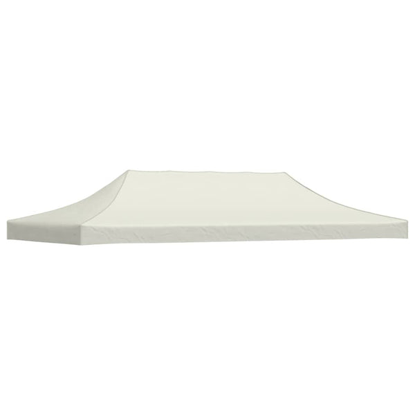 Vidaxl partytentdak 3x6 m crème
