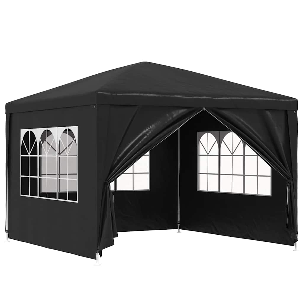 Vidaxl partytent 3x3 m antracietkleurig