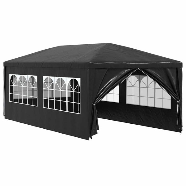 Vidaxl partytent 3x6 m antraciet