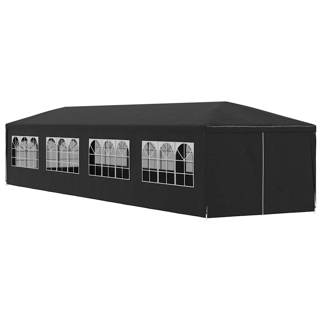 Vidaxl partytent 3x12 m antraciet