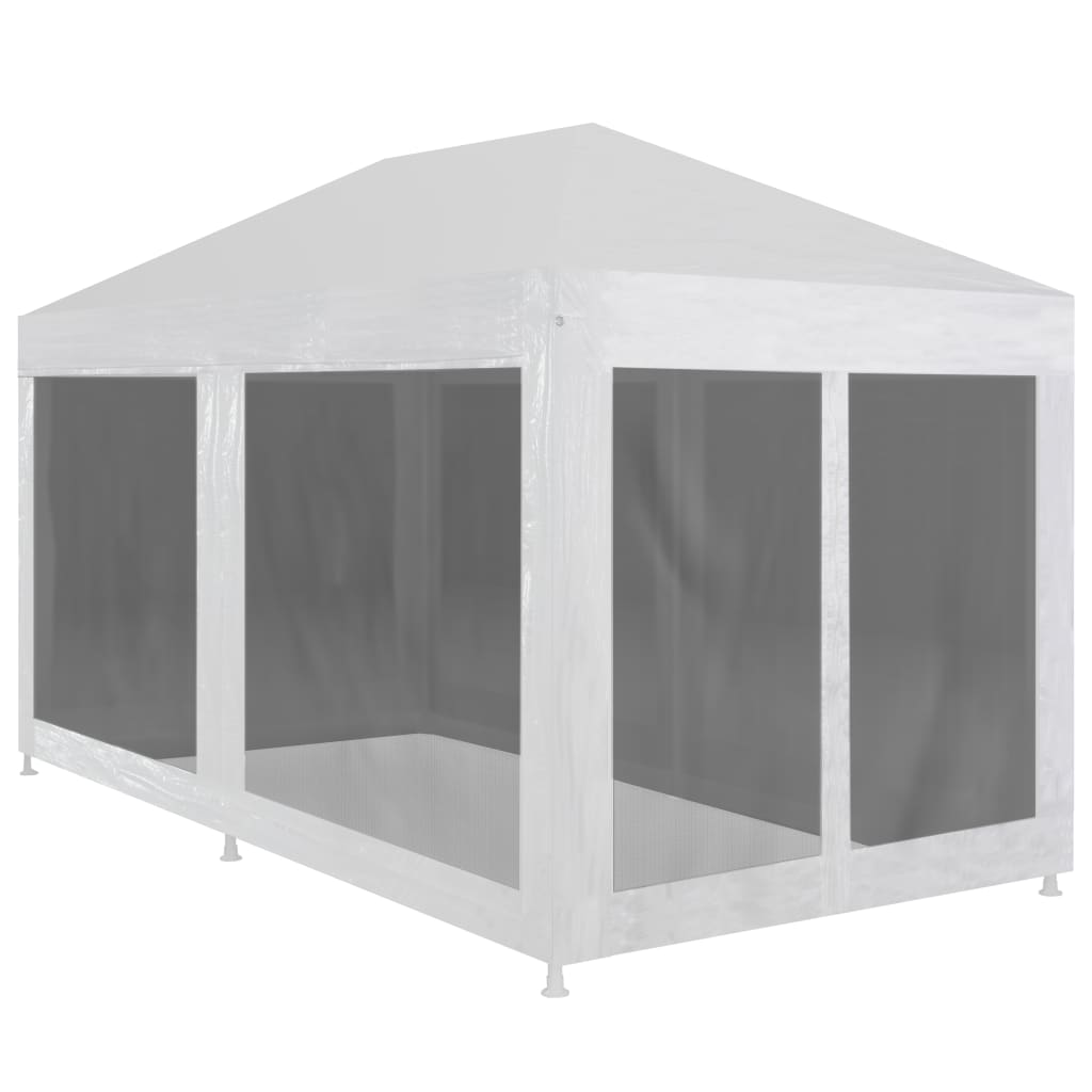 Vidaxl partytent met 6 mesh zijwanden 6x3m