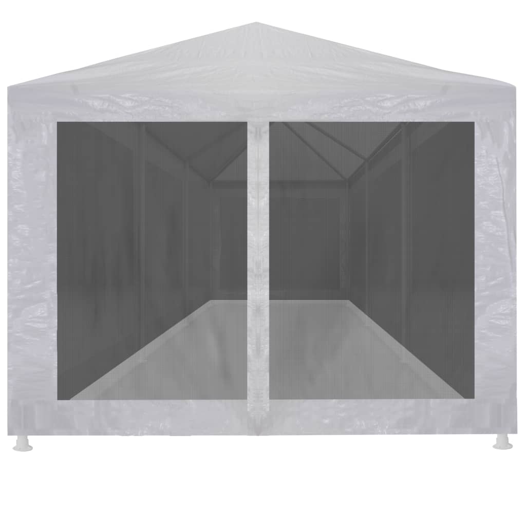 Vidaxl partytent met 8 mesh zijwanden 9x3m