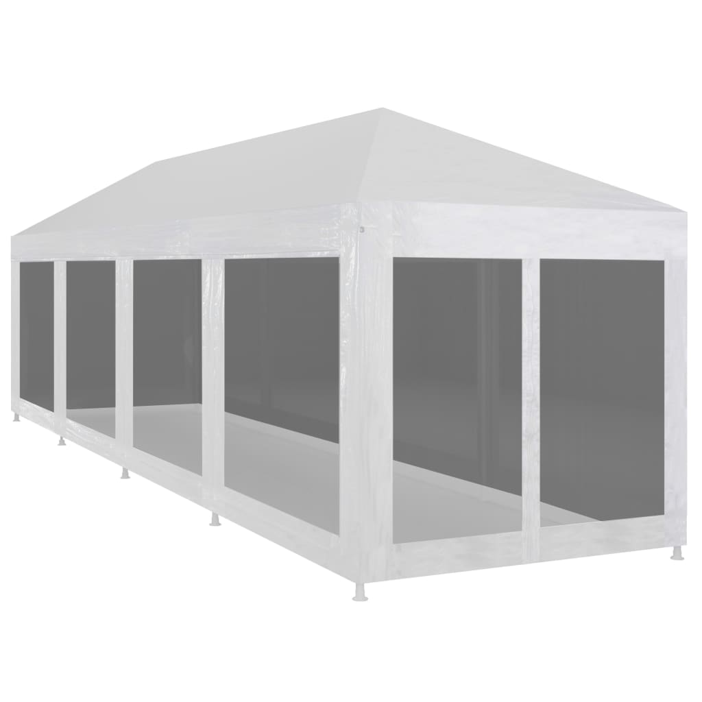 Vidaxl partytent met 10 mesh zijwanden 12x3m