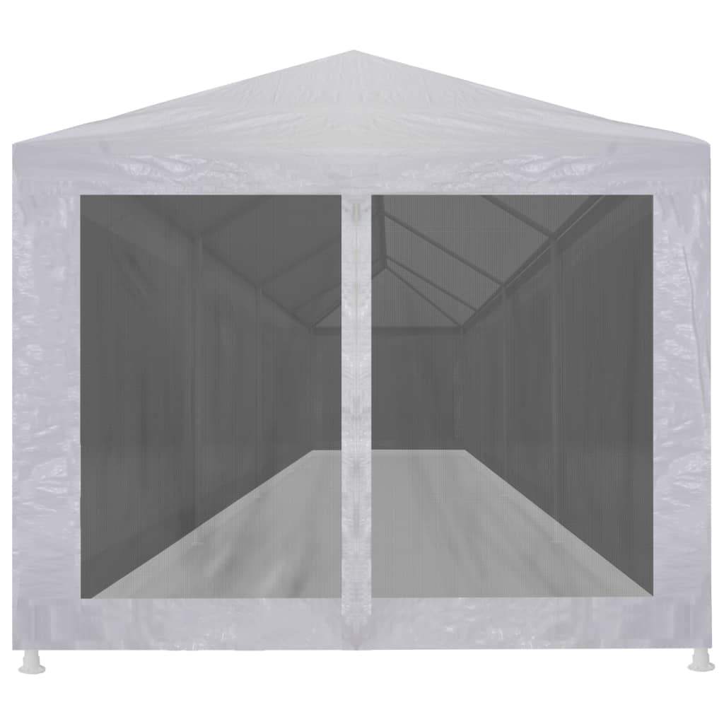 Vidaxl partytent met 10 mesh zijwanden 12x3m