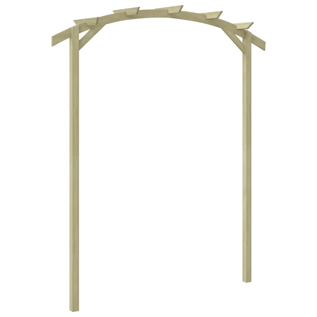VidaXL Pergola 180x210x40 cm geïmpregneerd groenenhout