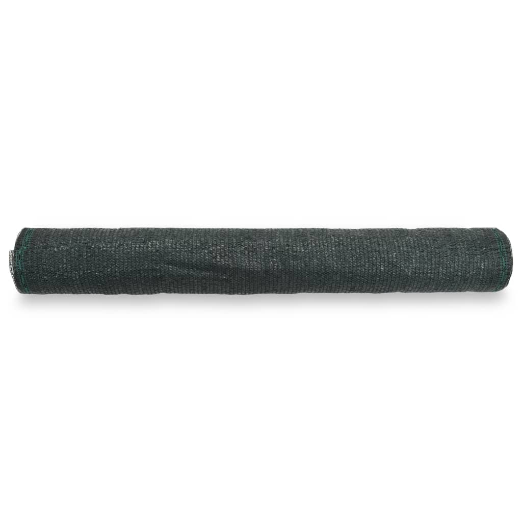 VidaXL Tennisscherm 1x25m HDPE groen