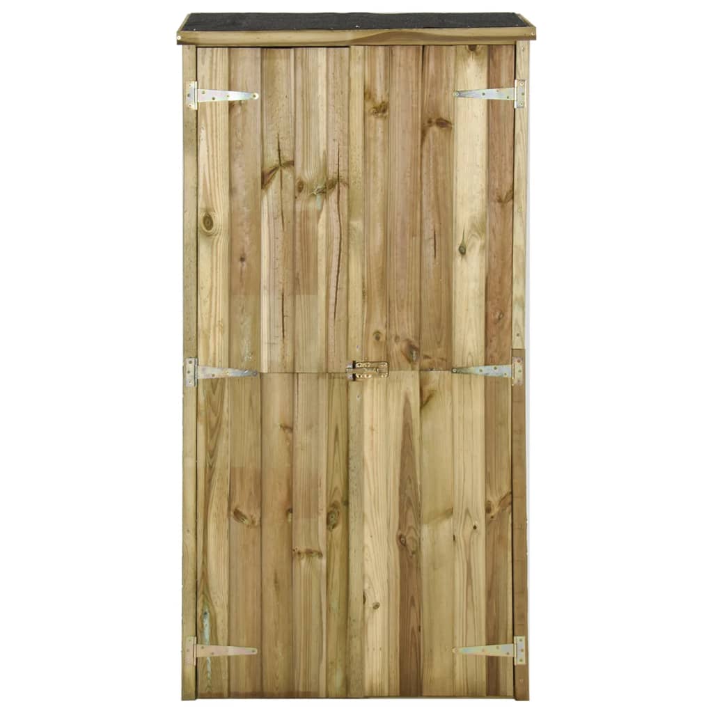 VidaXL Tuinschuur 85x48x177 cm groenhout