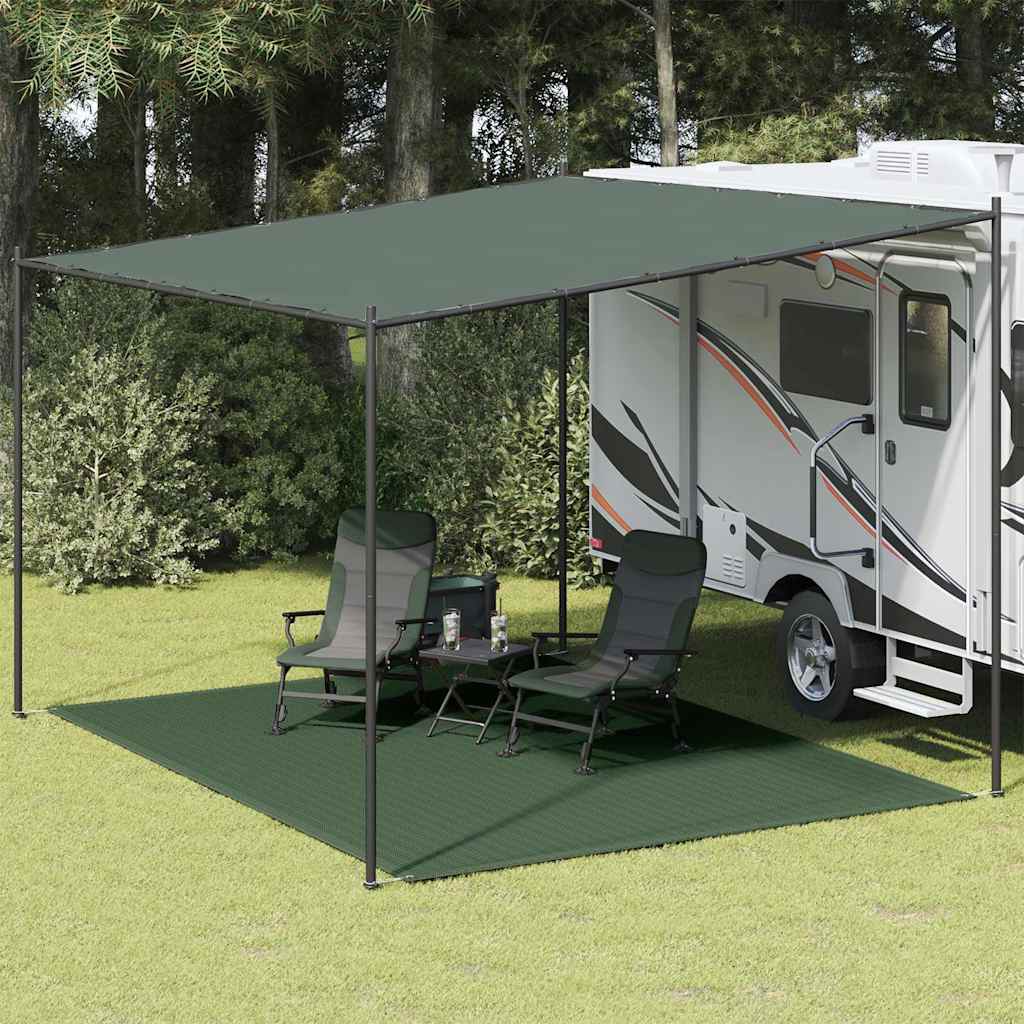 Vidaxl tenttapijt 300x400 cm hdpe groen