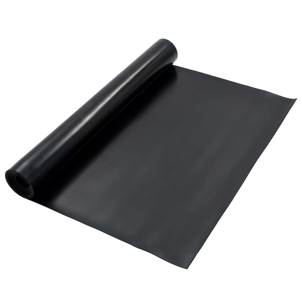 Vidaxl vloermat antislip 3 mm glad 1,2x5 m rubber