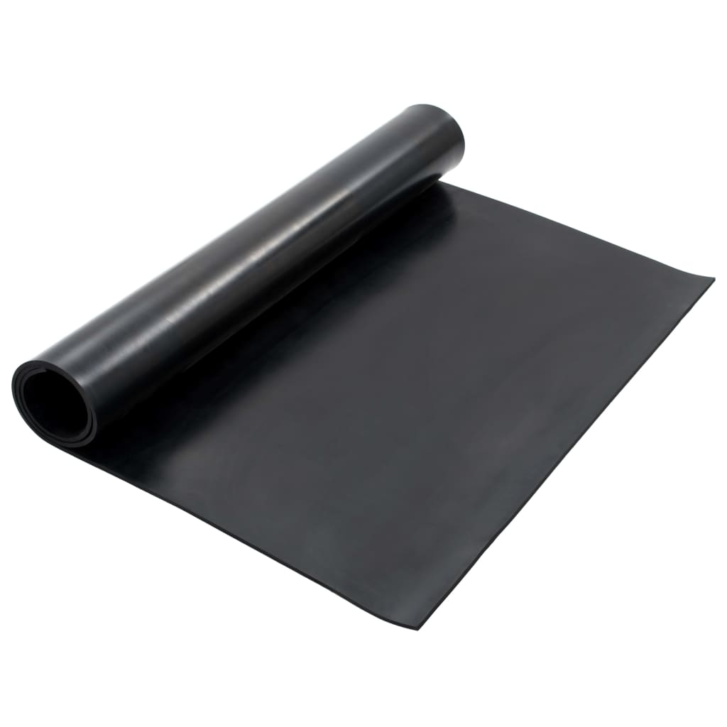 VidaXL Vloermat antislip 8 mm glad 1,2x2 m rubber