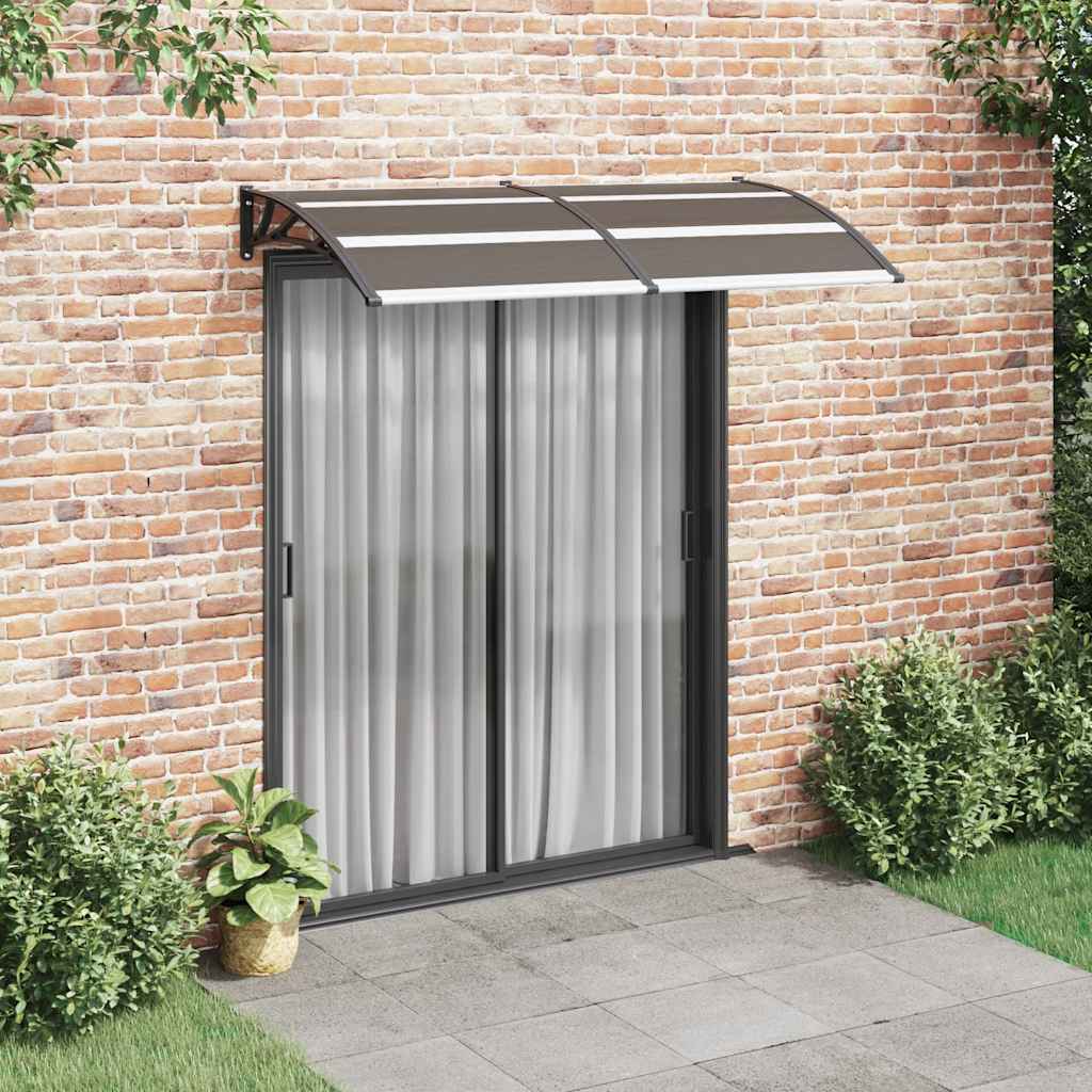 Vidaxl deurluifel 200x100 cm st zwart