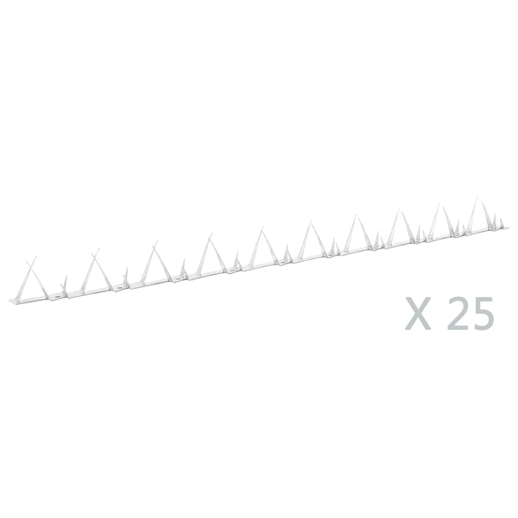Vidaxl muurpinnen 25 st 1 m staal