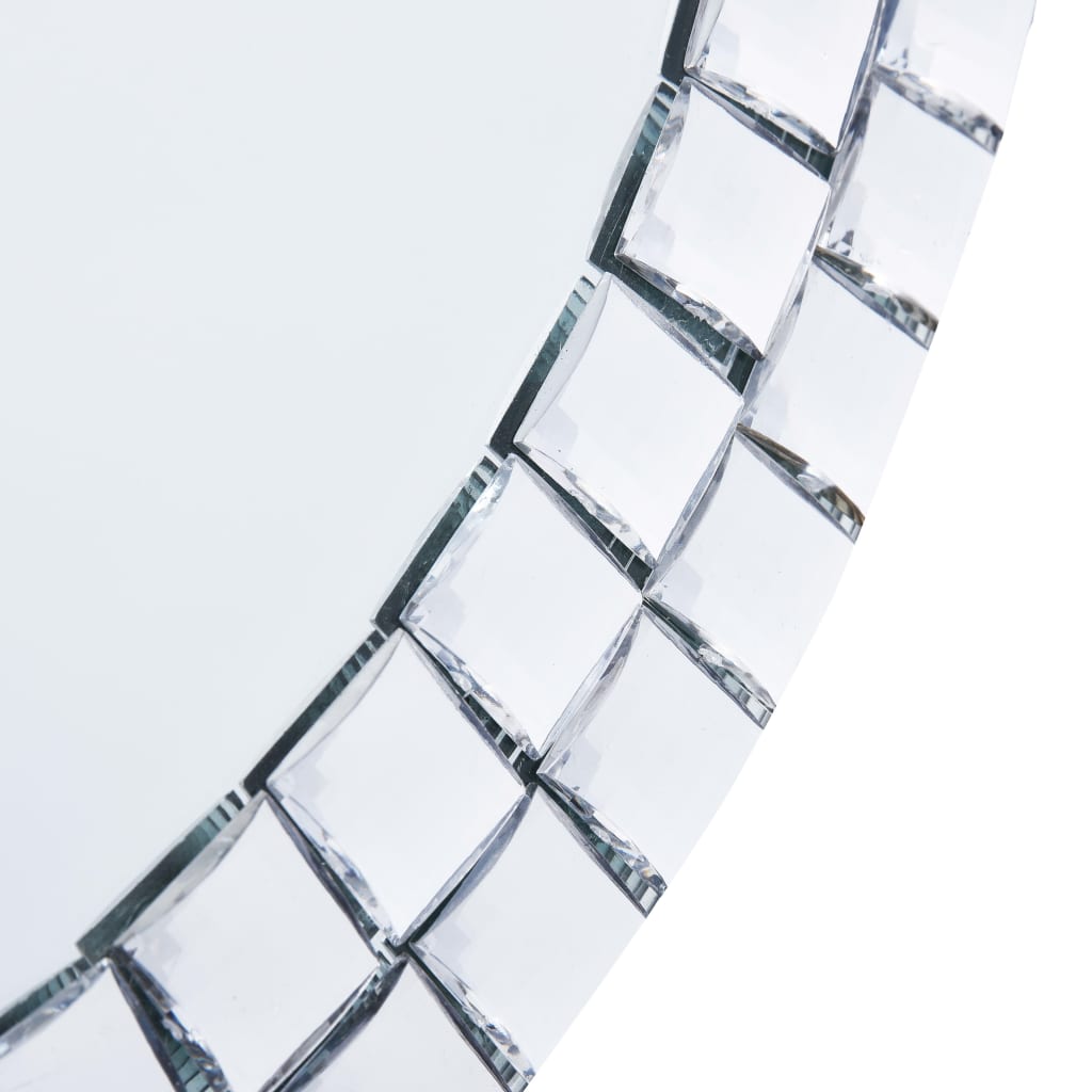 Vidaxl wandspiegel 60 cm gehard glas
