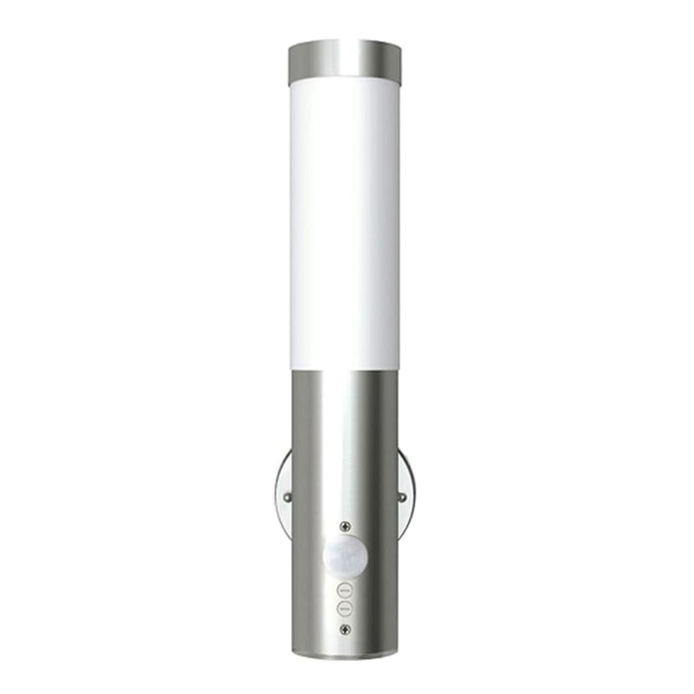 Vidaxl buitenwandlampen 2 st. met sensor roestvrij staal