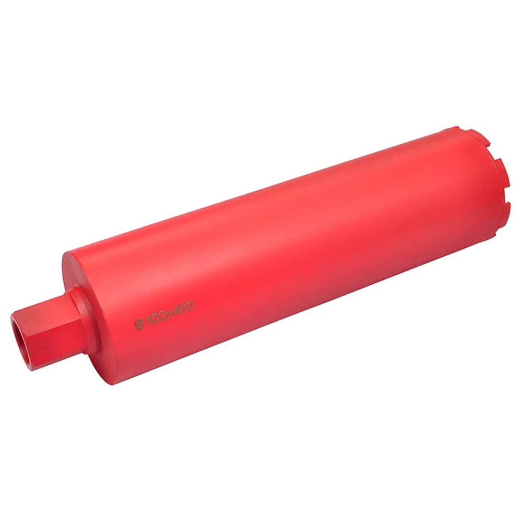 Vidaxl diamantboor 102 x 400 mm voor nat en droog boorwerk
