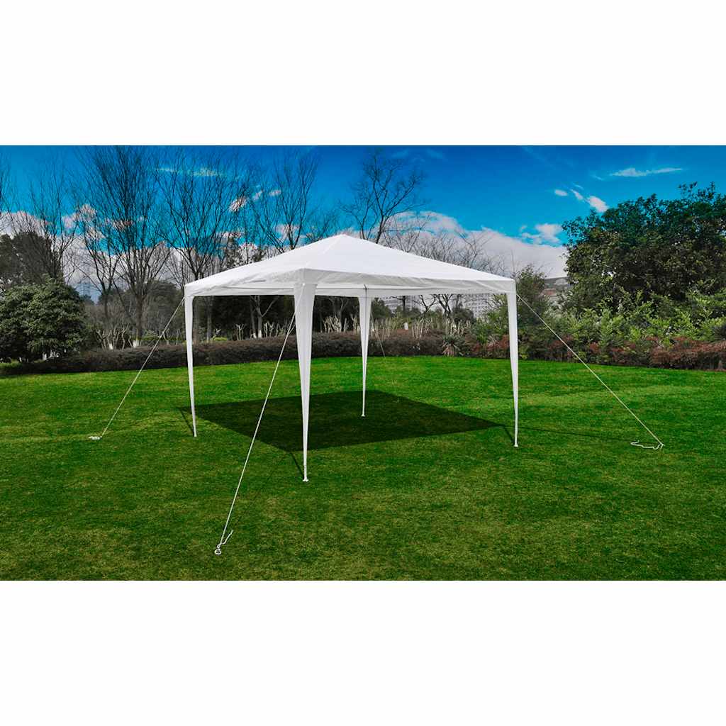 VidaXL Tuinprieel met piramidedak 3x3m