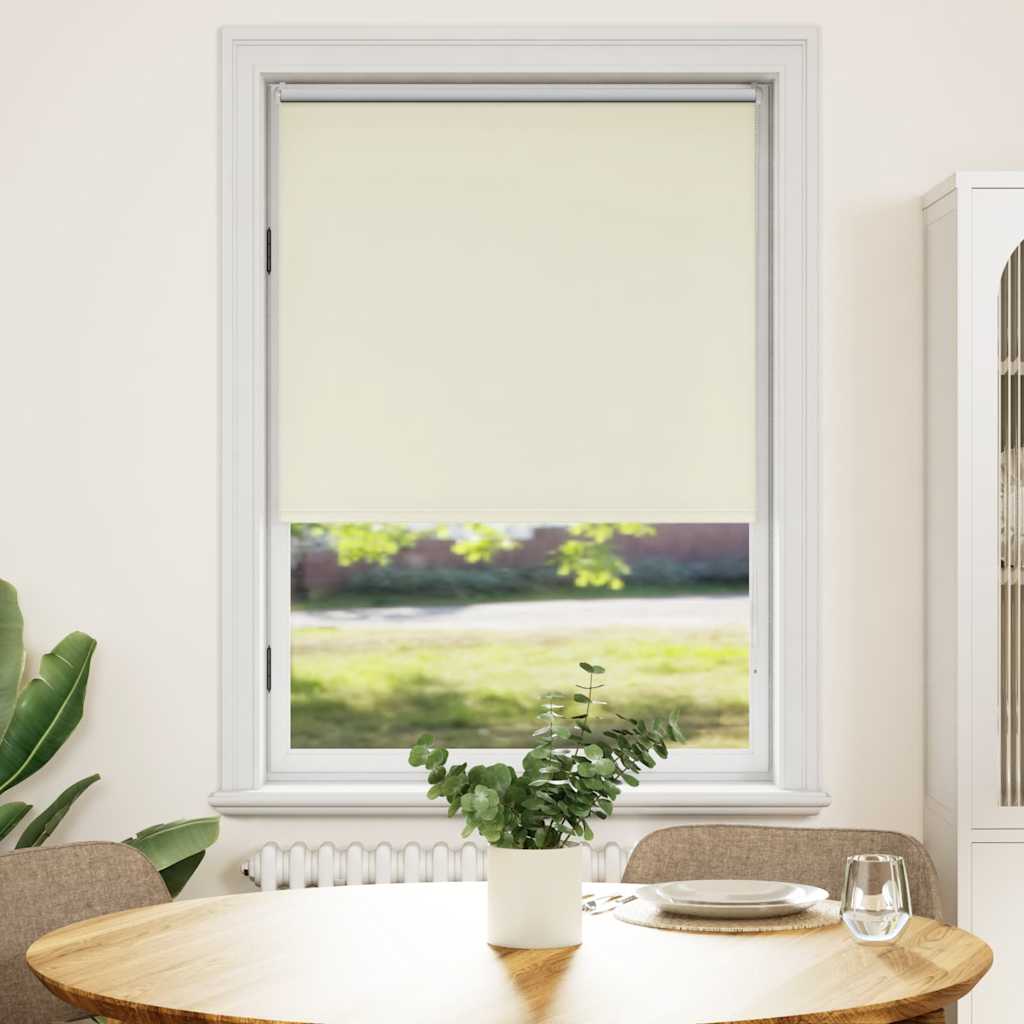 Vidaxl rolgordijn verduisterend 80 x 175 cm crème