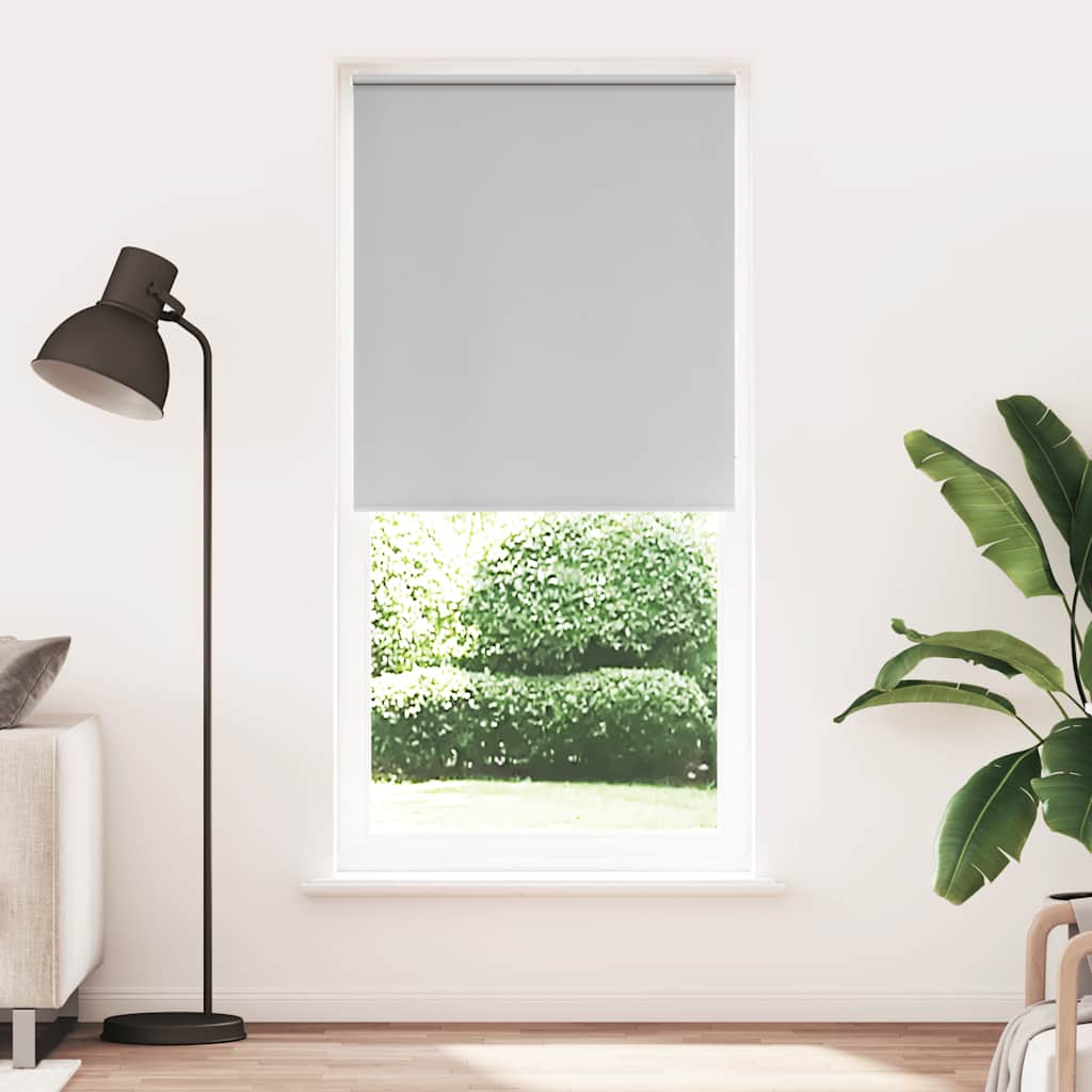 Vidaxl rolgordijn verduisterend 104,4 x 230 cm stofbreedte 100 cm grijs