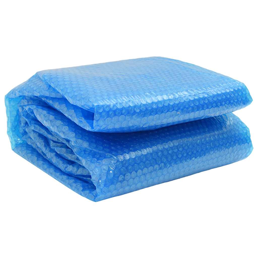 Vidaxl solar zwembadfolie drijvend rond 455 cm pe blauw