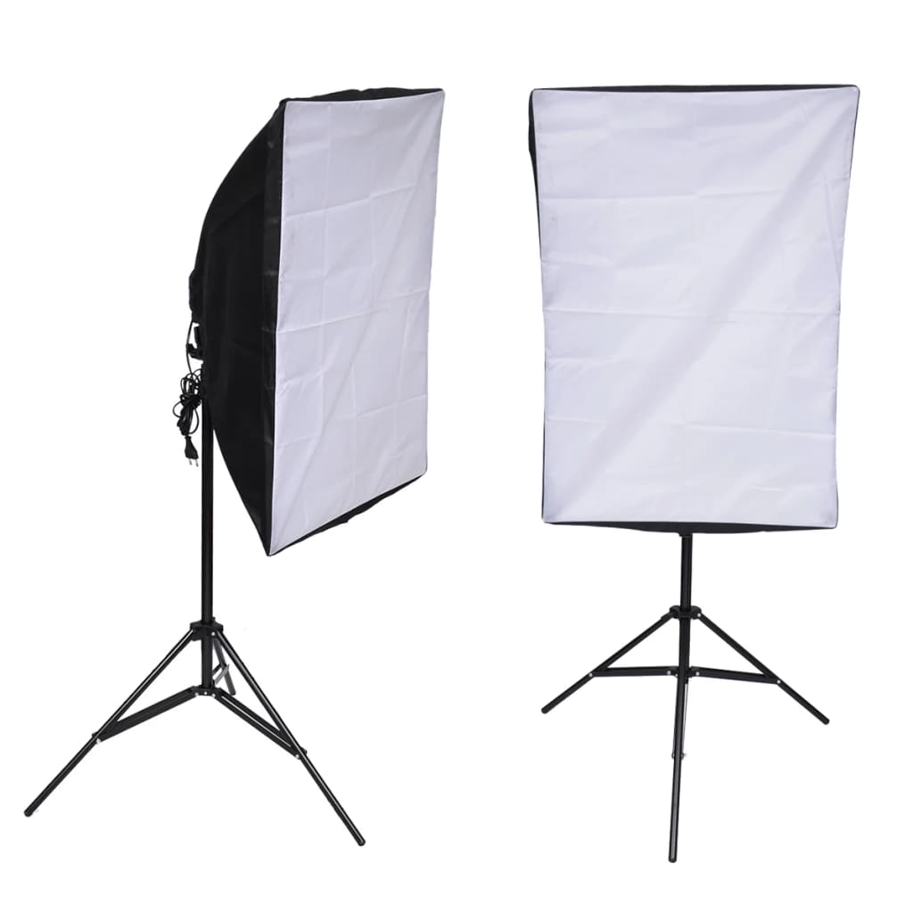 VidaXL Lampstatief 2e met softbox