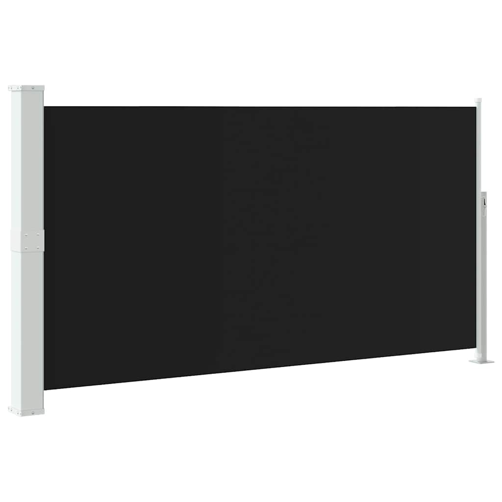 Vidaxl wind-zonnescherm uittrekbaar 160x300 cm zwart