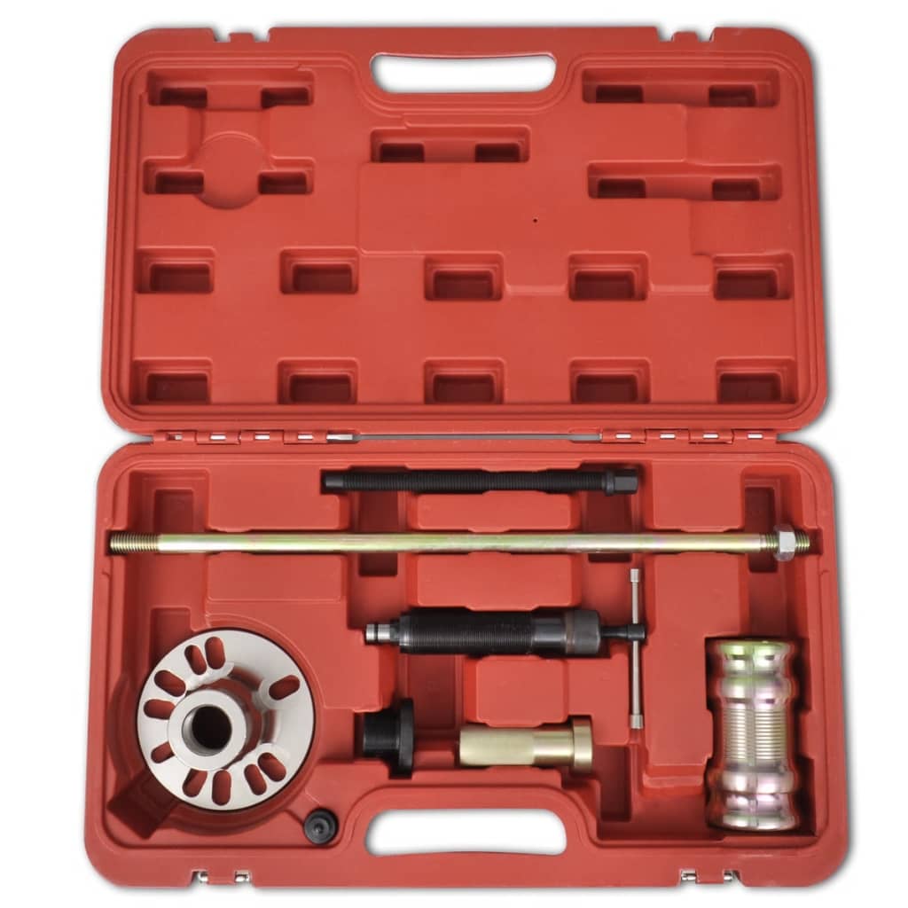 Vidaxl hydraulische wielnaaftrekker met hamerset 10 ton