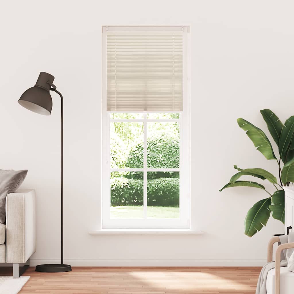 Vidaxl plissé rolgordijn 70x200cm crème
