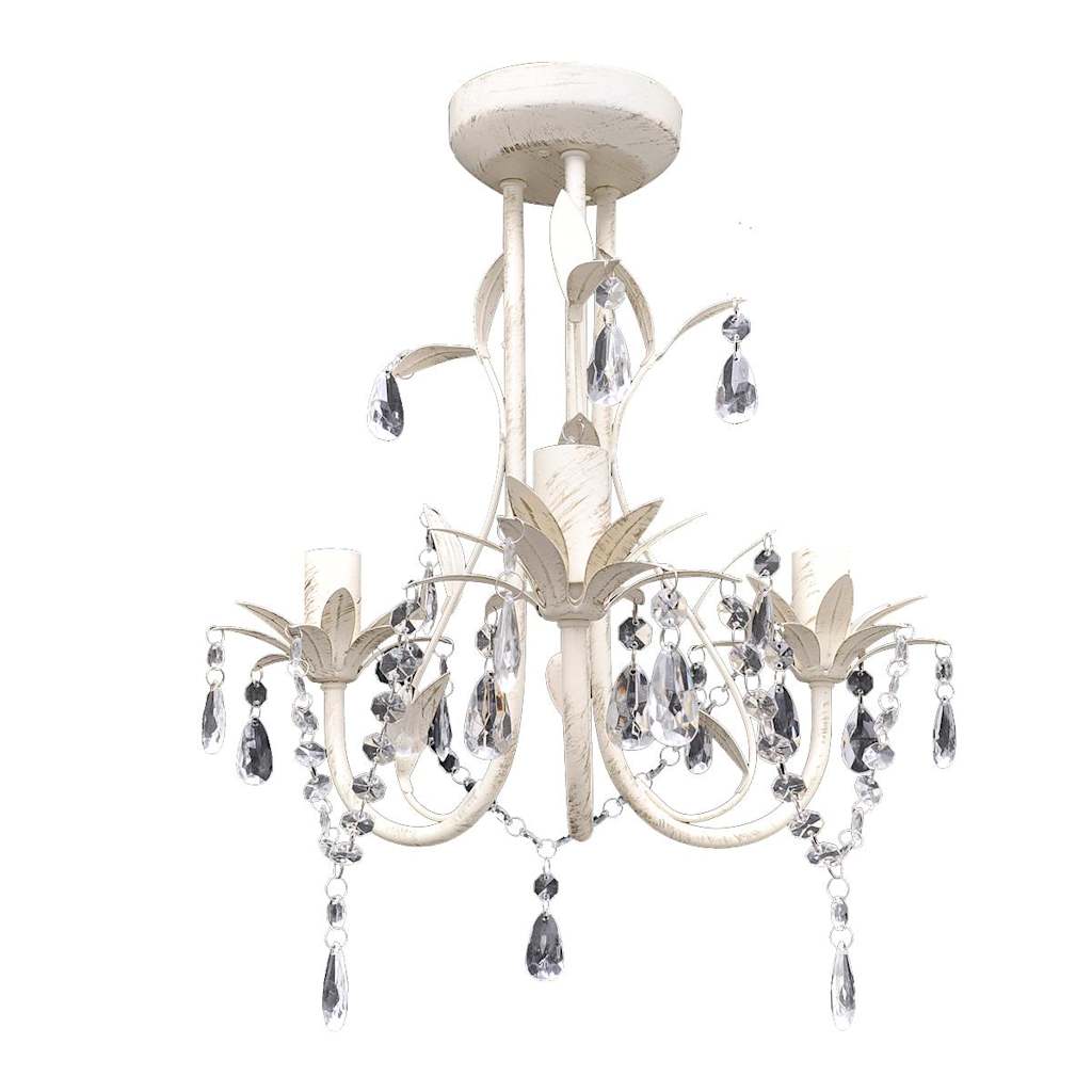 Vidaxl kristallen kroonluchter met elegant design (3 lampen)
