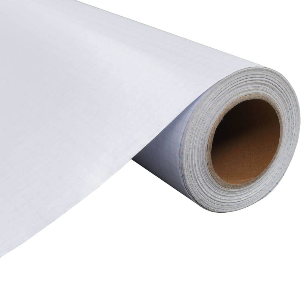 Vidaxl raamfolie mat 0,9x20m pvc grijs