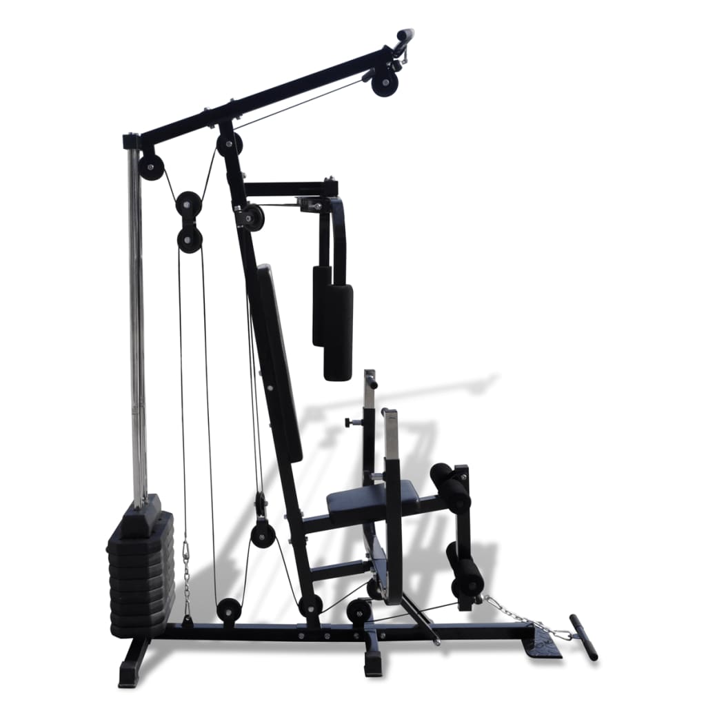 VidaXL Multifunctionele homegym fitnessapparaat