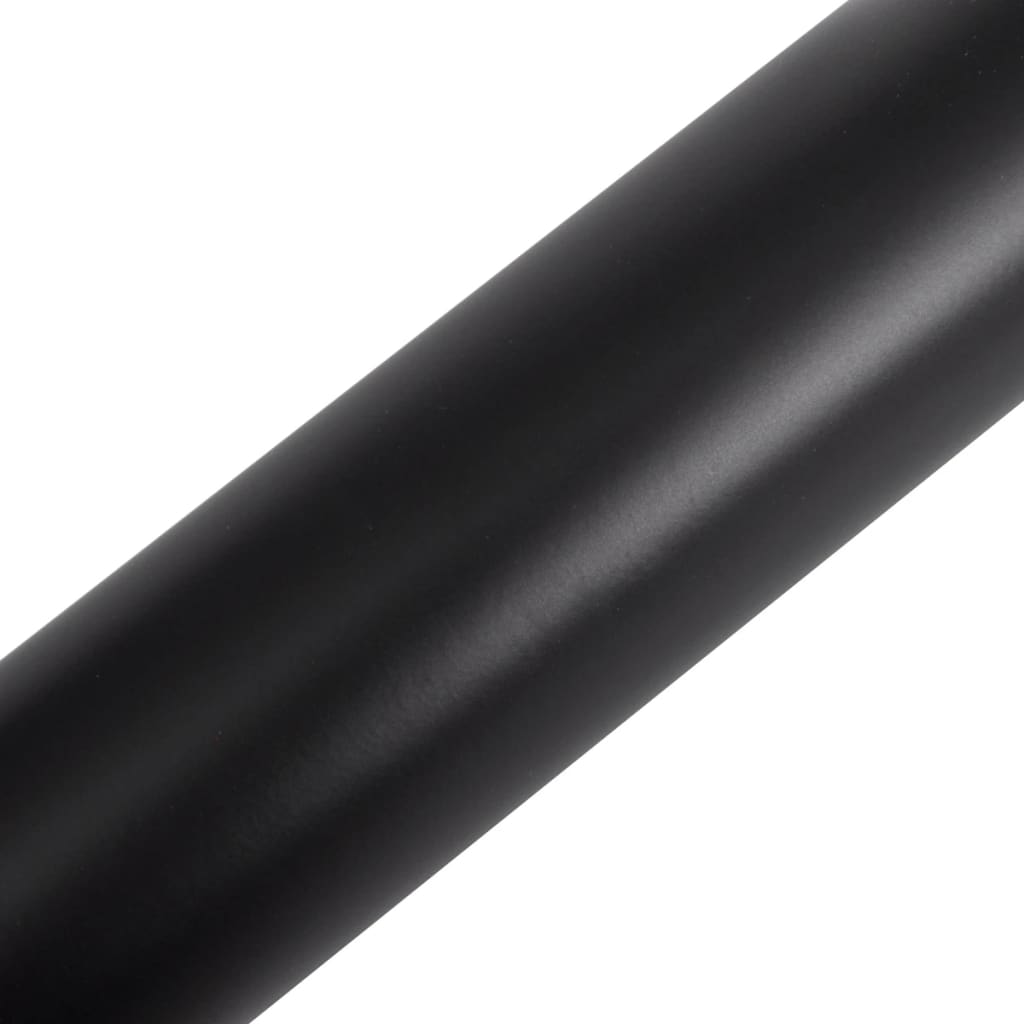 Vidaxl autofolie waterdicht luchtbelvrij 500x152 cm matzwart