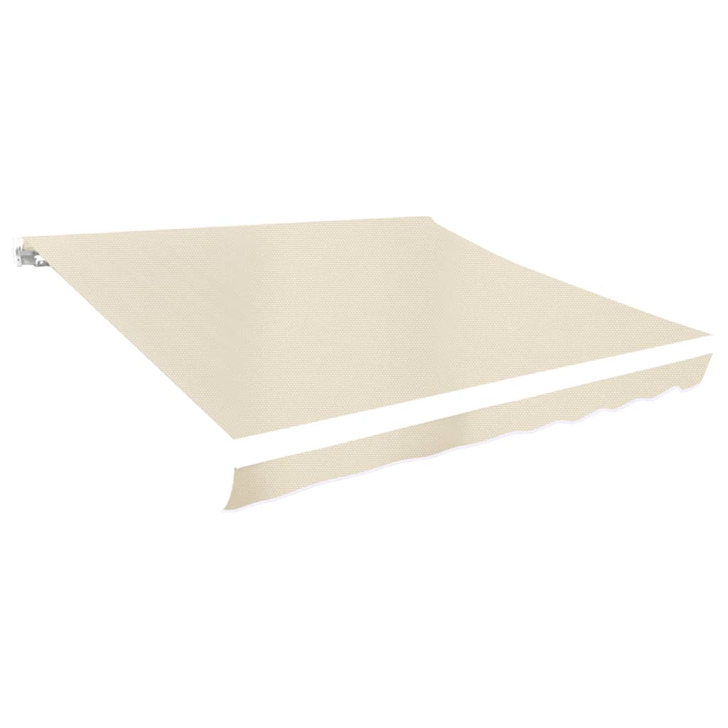 Vidaxl luifeldoek 6x3m canvas crème