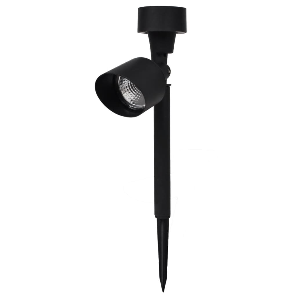 VidaXL Buitenspot 12st solar LED zwart