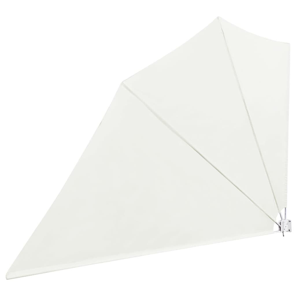 Vidaxl balkonscherm inklapbaar 160x240 cm crème
