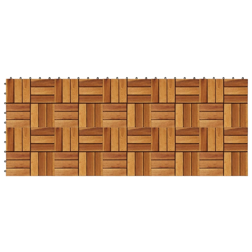 Vidaxl terrastegels acaciahout 30 x 30 cm (10 stuks)