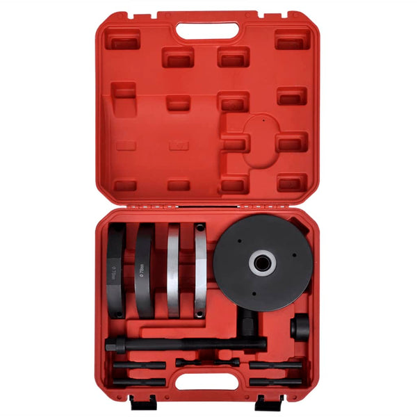 Vidaxl wielnaaflager gereedschapset 14 stuks 78 mm voor ford, mazda, volvo