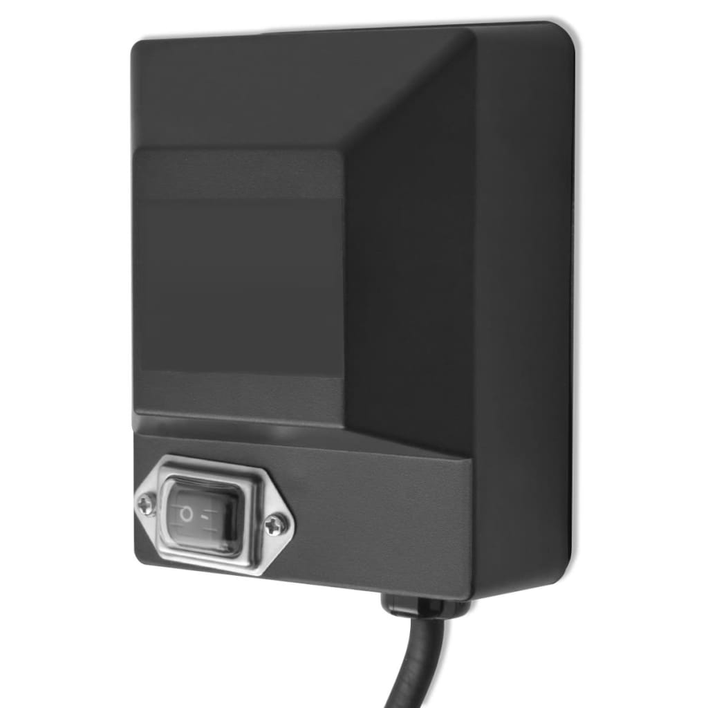 Vidaxl bbq draaispit motor 4w zwart