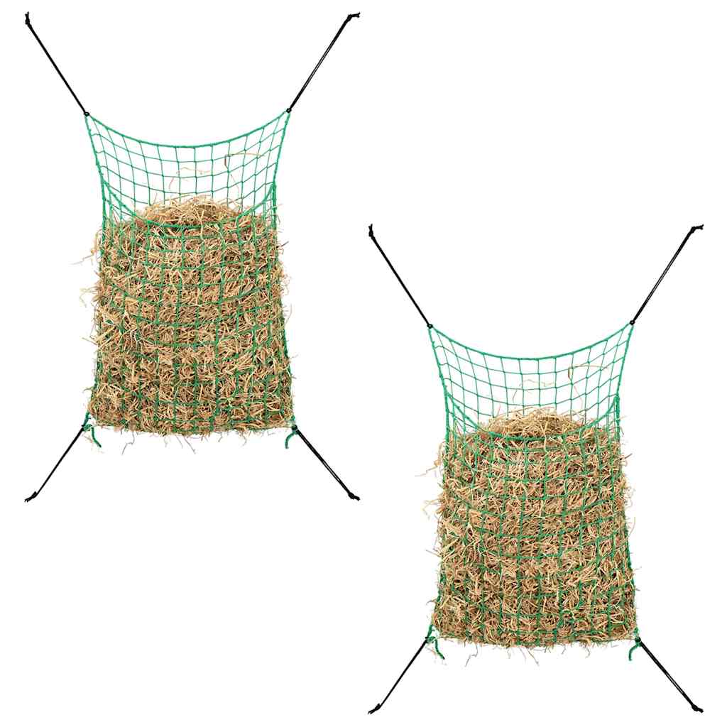Vidaxl hooinetten 2 st rechthoekig 0,9x1,5 m pp
