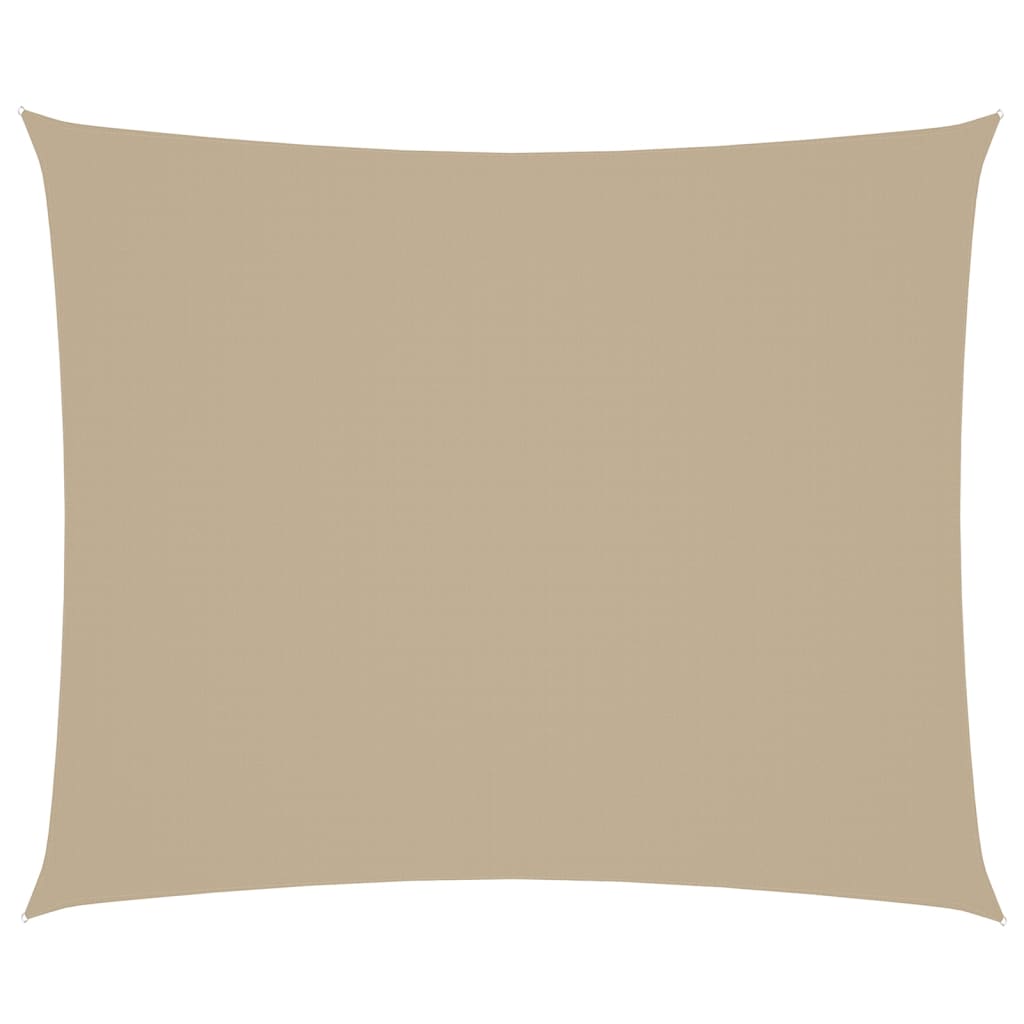 Vidaxl zonnescherm rechthoekig 4x6m oxford stof beige