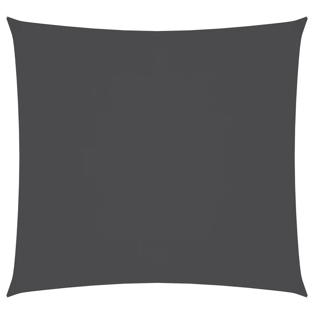 Vidaxl zonnescherm vierkant 3,6x3,6m oxford stof antracietkleurig