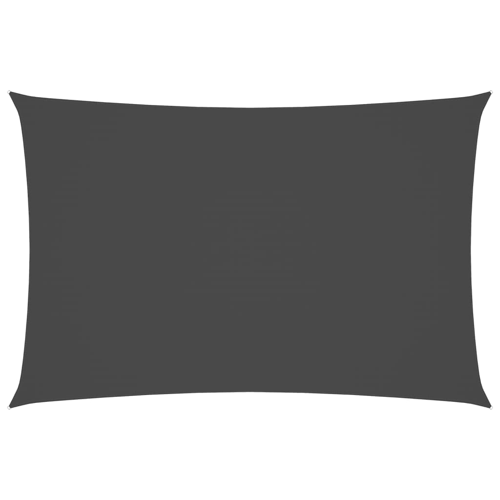 Vidaxl zonnescherm rechthoekig 2x4m oxford stof antracietkleurig