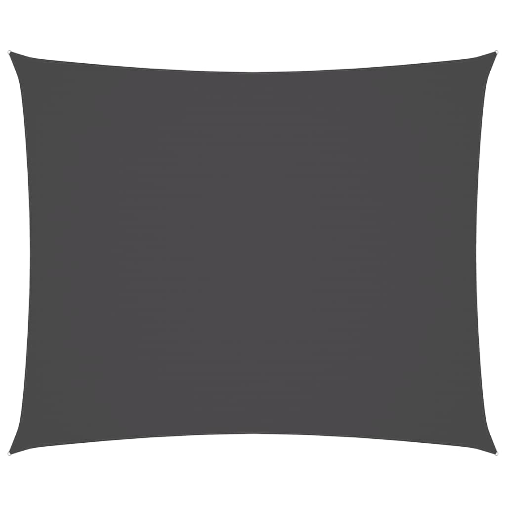 Vidaxl zonnescherm rechthoekig 4x6m oxford stof antracietkleurig